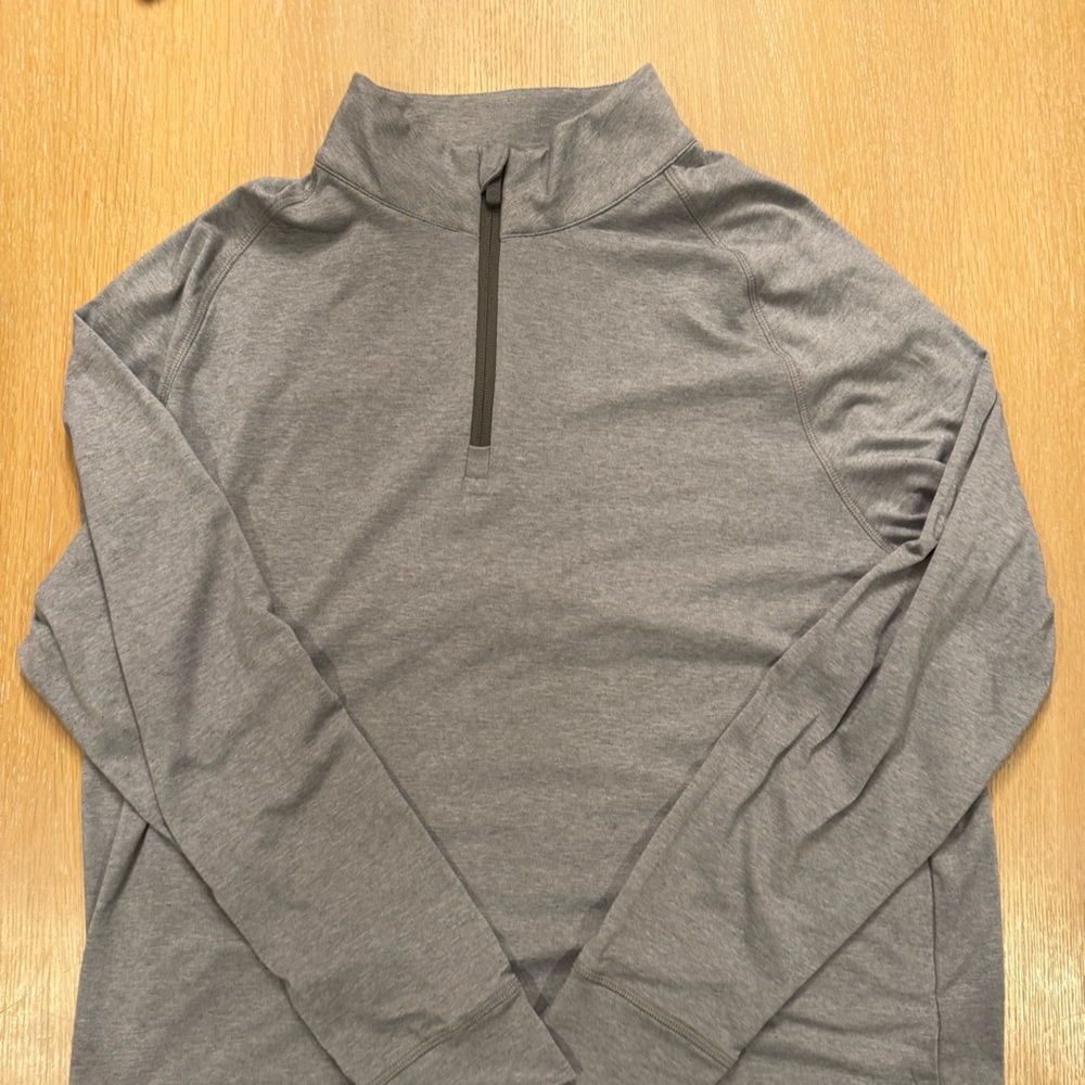 Men’s G/Fore grey quarter zip